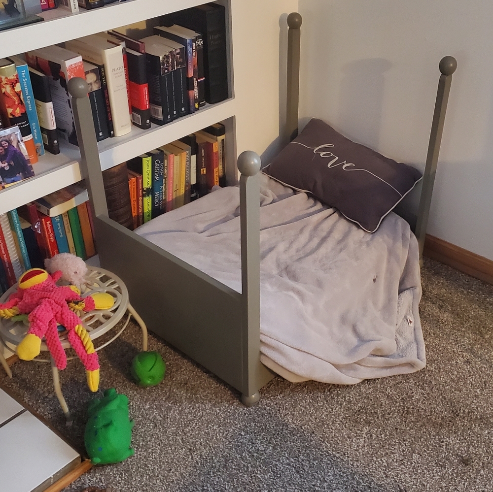 Handmade custom dog beds.